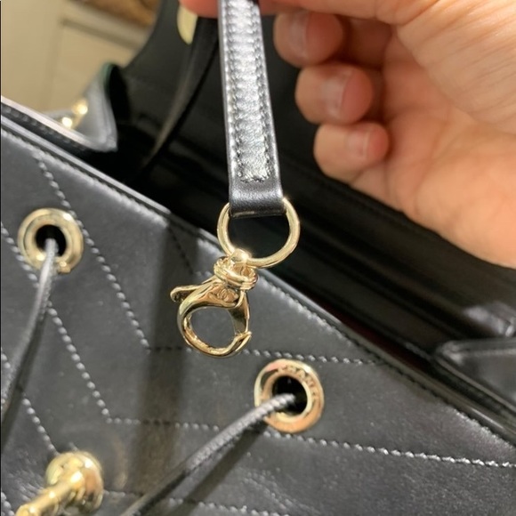 ‼️SOLD‼️ 18B Black Calfskin Backpack Gold Hardware - Picture 10 of 16